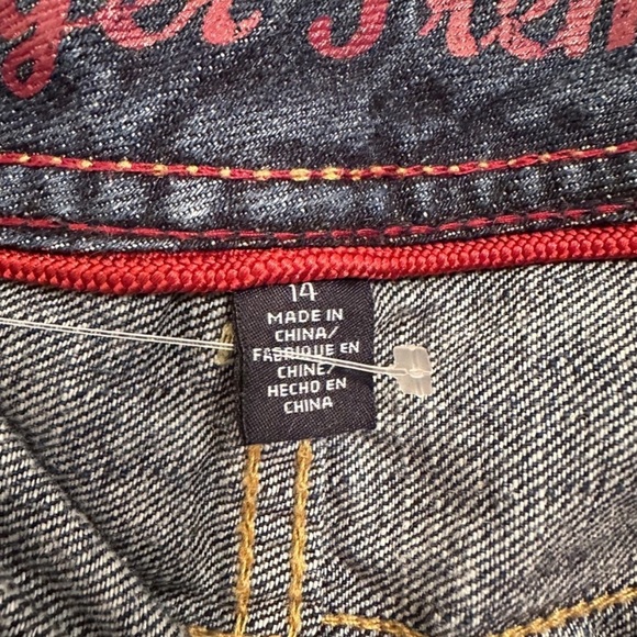 Tommy Hilfiger Bohemian Denim Layered Maxi Skirt - Size 14 - Picture 6 of 7